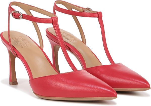 Naturalizer Women's Astrid Pointed Toe T-Strap Pump - Image 37