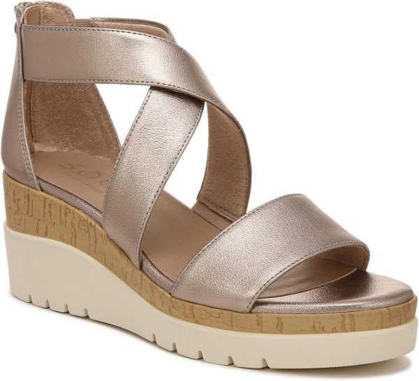 Naturalizer Women's Soul, Goodtimes Wedge Sandal - Image 51