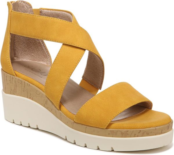 Naturalizer Women's Soul, Goodtimes Wedge Sandal - Image 57
