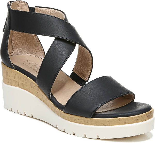 Naturalizer Women's Soul, Goodtimes Wedge Sandal - Image 64