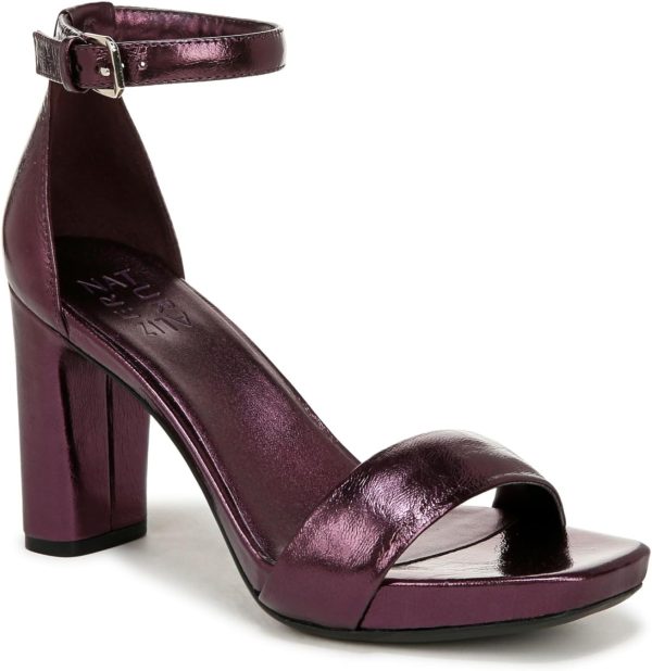 Naturalizer Women's Joy Ankle Strap Heeled Dress Sandal - Image 29