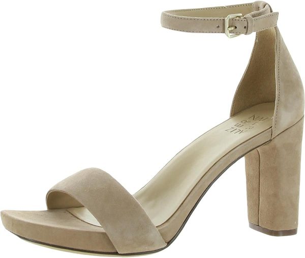 Naturalizer Women's Joy Ankle Strap Heeled Dress Sandal - Image 45