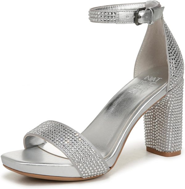 Naturalizer Women's Joy Ankle Strap Heeled Dress Sandal - Image 106