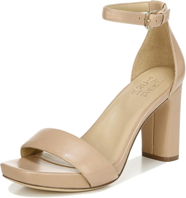 Naturalizer Women's Joy Ankle Strap Heeled Dress Sandal - Image 148