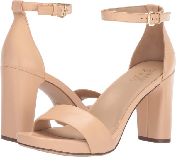Naturalizer Women's Joy Ankle Strap Heeled Dress Sandal - Image 256